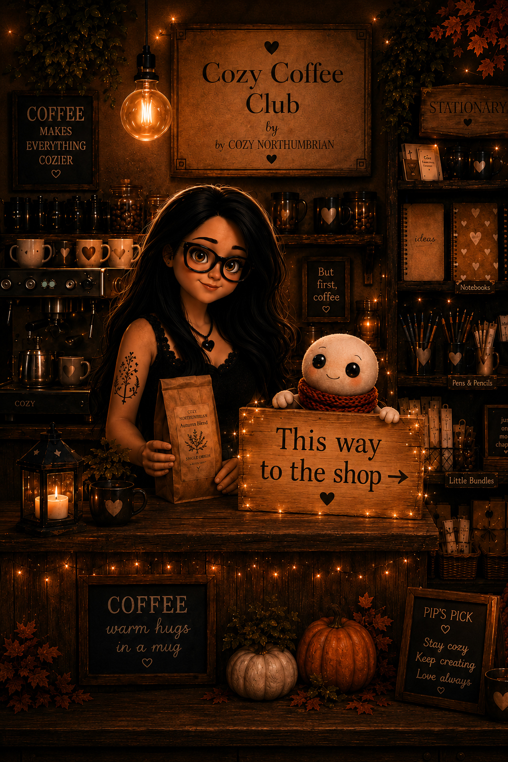 Cozy Coffee Club — visit the shop