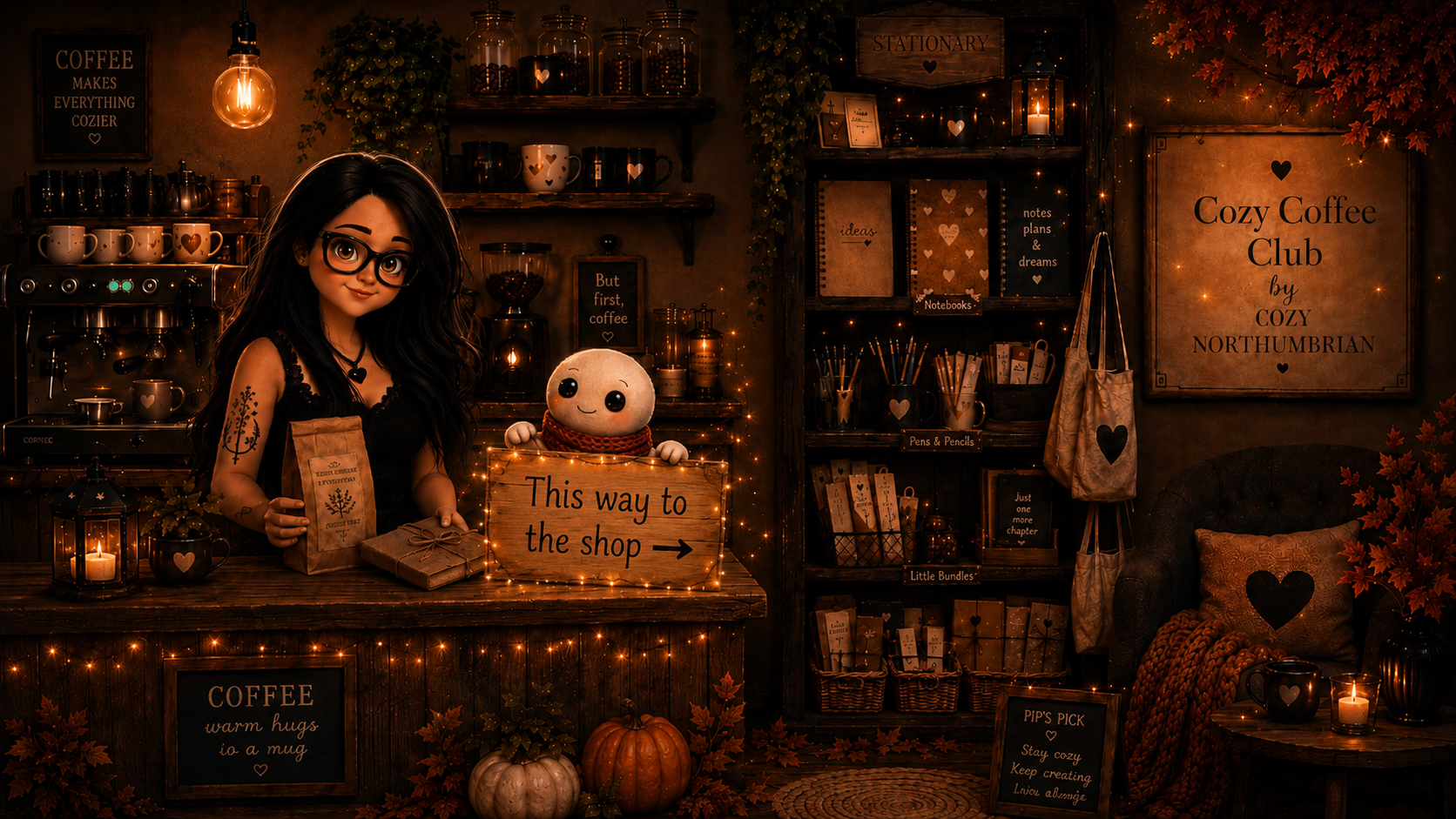Cozy Coffee Club — visit the shop